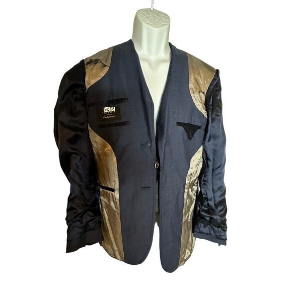 NWT Ted Baker Endurance Jarrow CT Wool 36 R Regular Fit $898 Blue Jacket - Picture 13 of 16